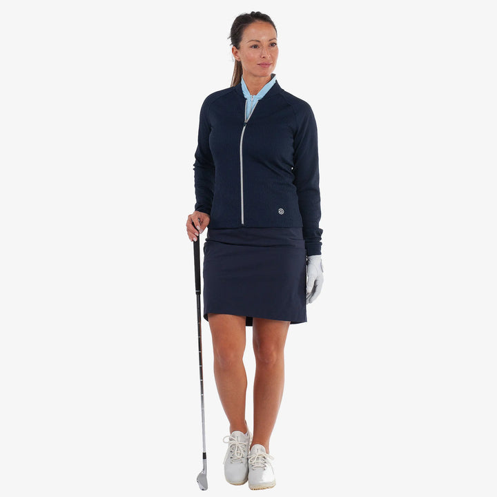 Darla is a Insulating golf mid layer for Women in the color Navy(3)