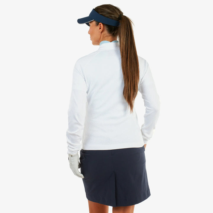 Darla is a Insulating golf mid layer for Women in the color White(5)