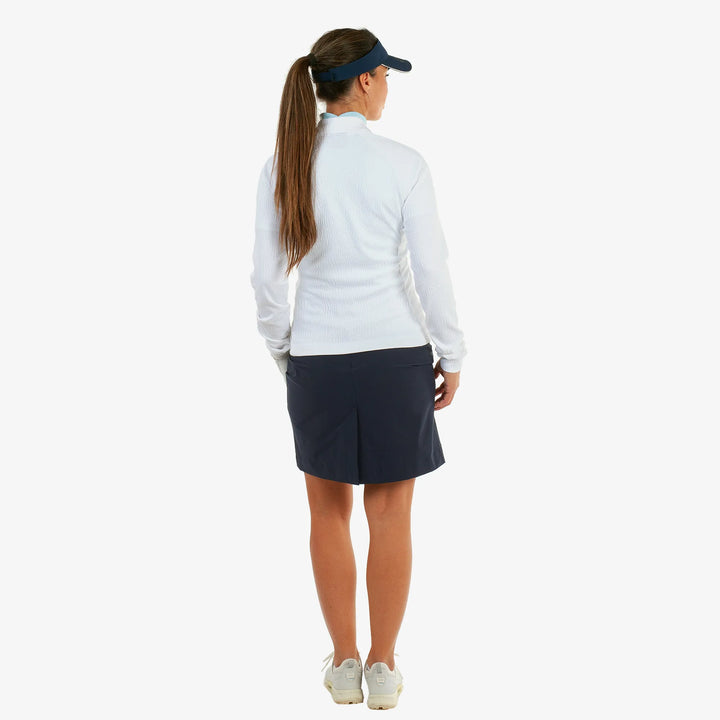 Darla is a Insulating golf mid layer for Women in the color White(6)