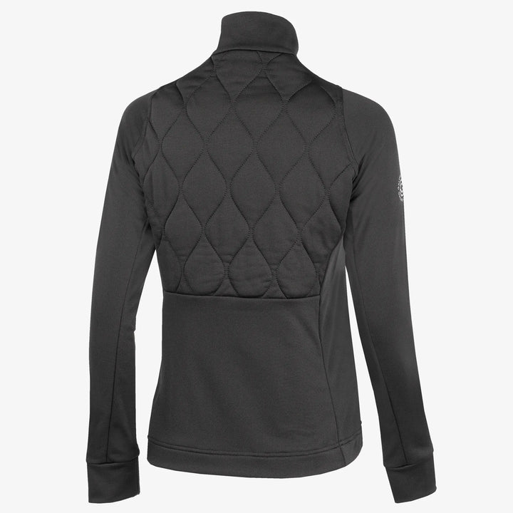 Darlena is a Insulating golf mid layer for Women in the color Black(8)