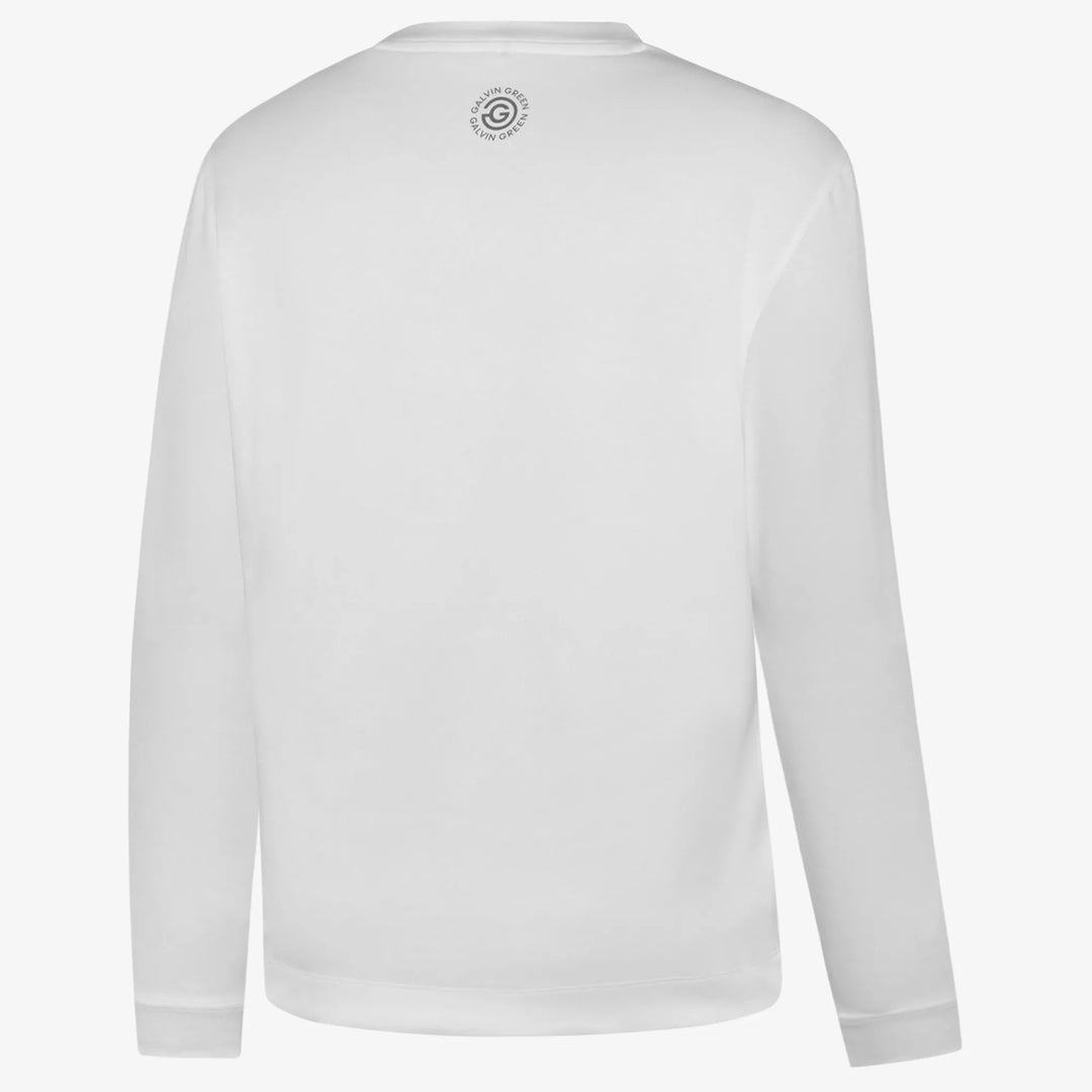 Darryl TOUR is a Insulating golf mid layer for Men in the color White(2)