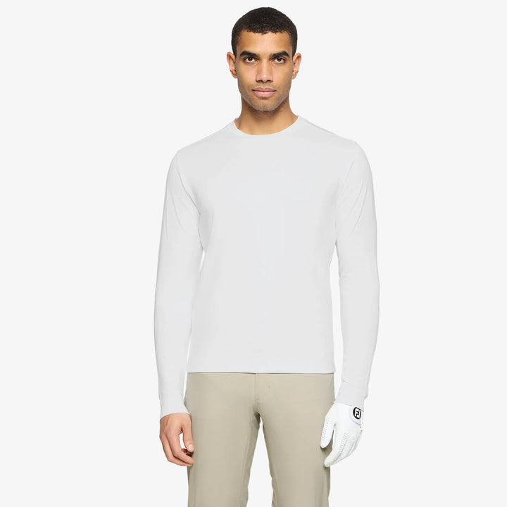 Darryl is a Insulating golf mid layer for Men in the color White(1)