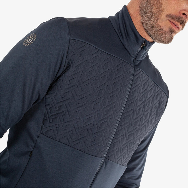 Darth is a Insulating golf mid layer for Men in the color Navy(3)