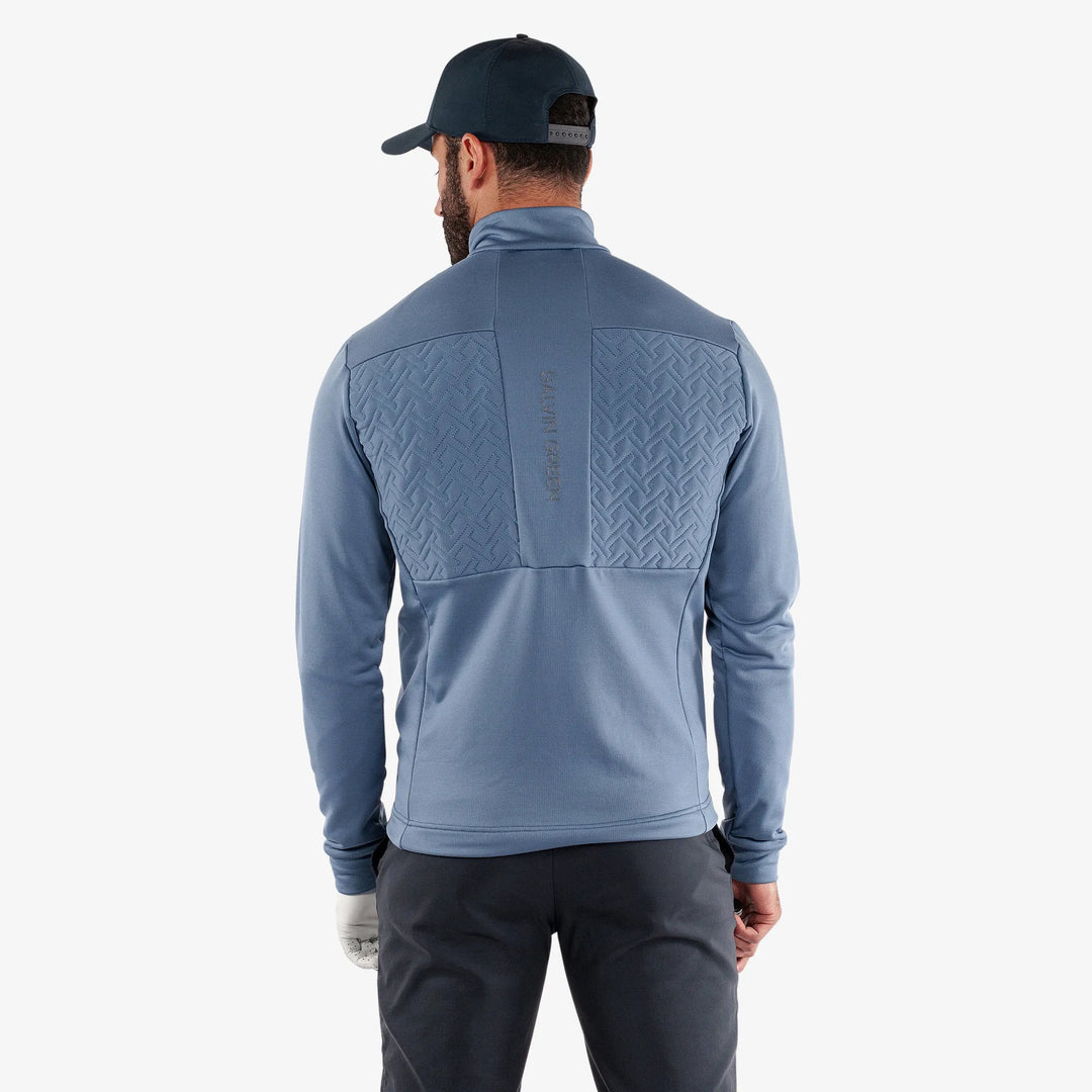 Darth is a Insulating golf mid layer for Men in the color Moonlight Blue(4)