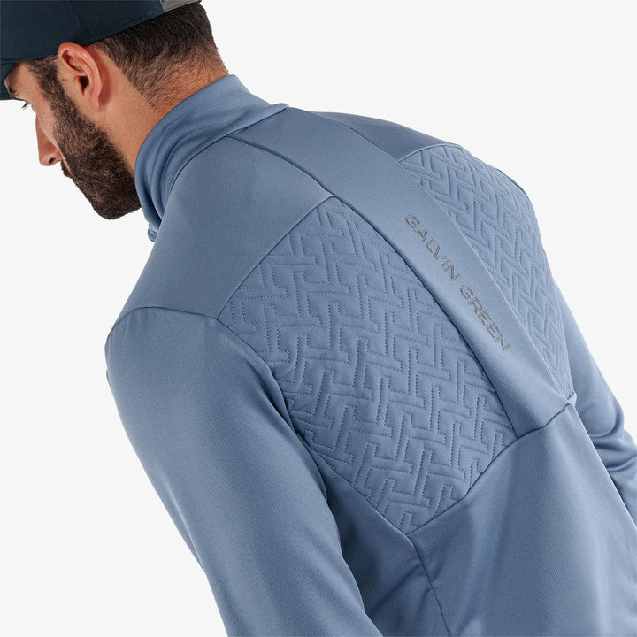 Darth is a Insulating golf mid layer for Men in the color Moonlight Blue(5)