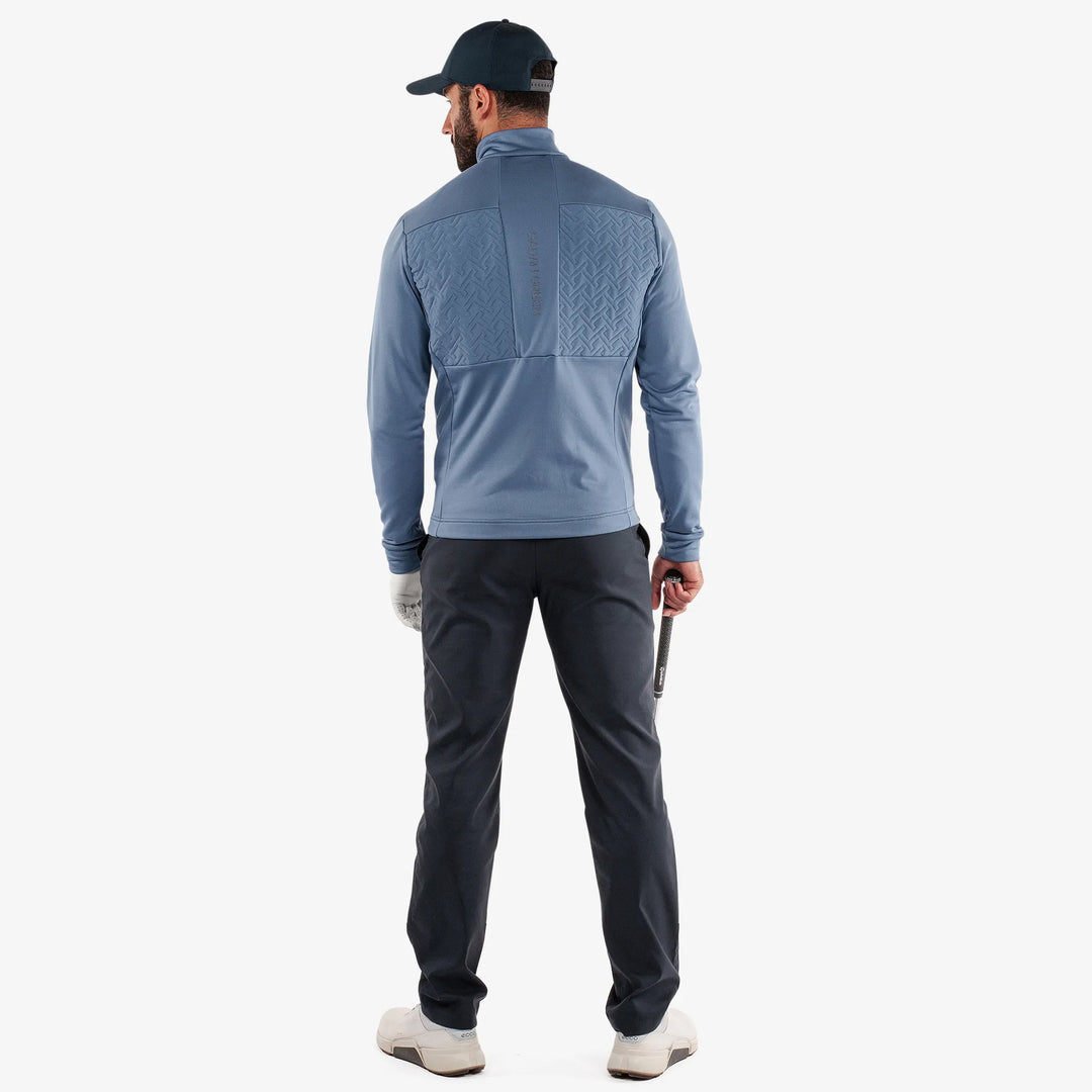 Darth is a Insulating golf mid layer for Men in the color Moonlight Blue(6)