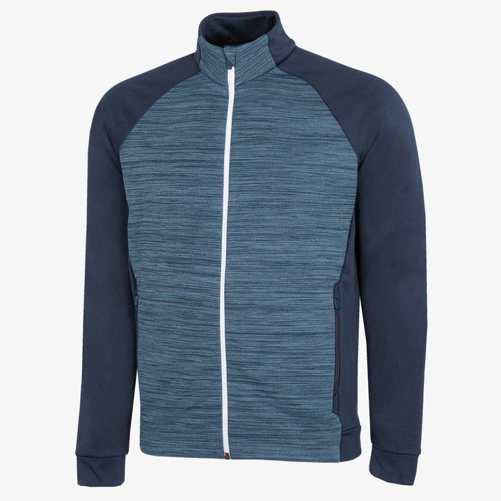 Darwin is a Insulating golf mid layer for Men in the color Moonlight Blue/Navy(0)