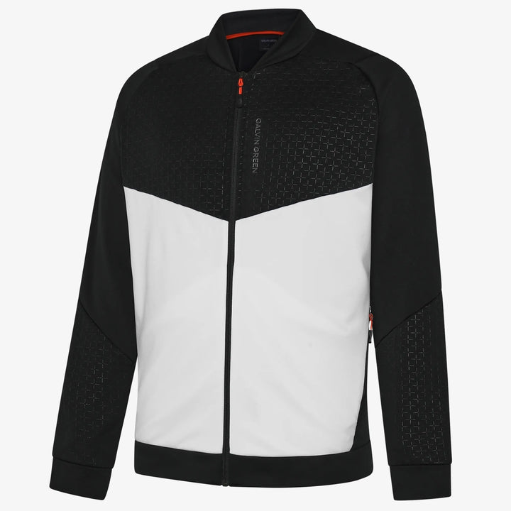 Dash is a Insulating golf mid layer for Men in the color Black/White(0)