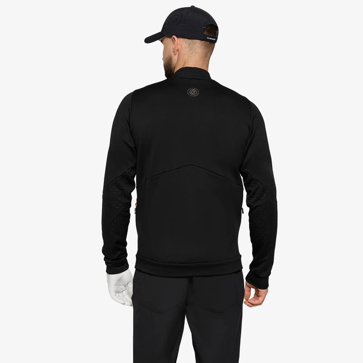 Dash is a Insulating golf mid layer for Men in the color Black/White(4)