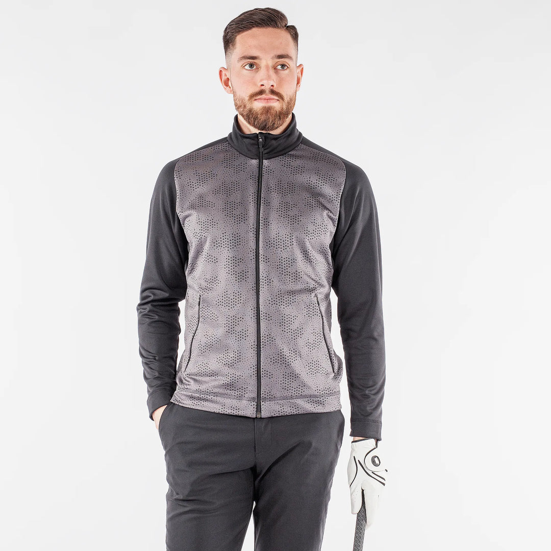 Dason is a Insulating golf mid layer for Men in the color Forged Iron(1)