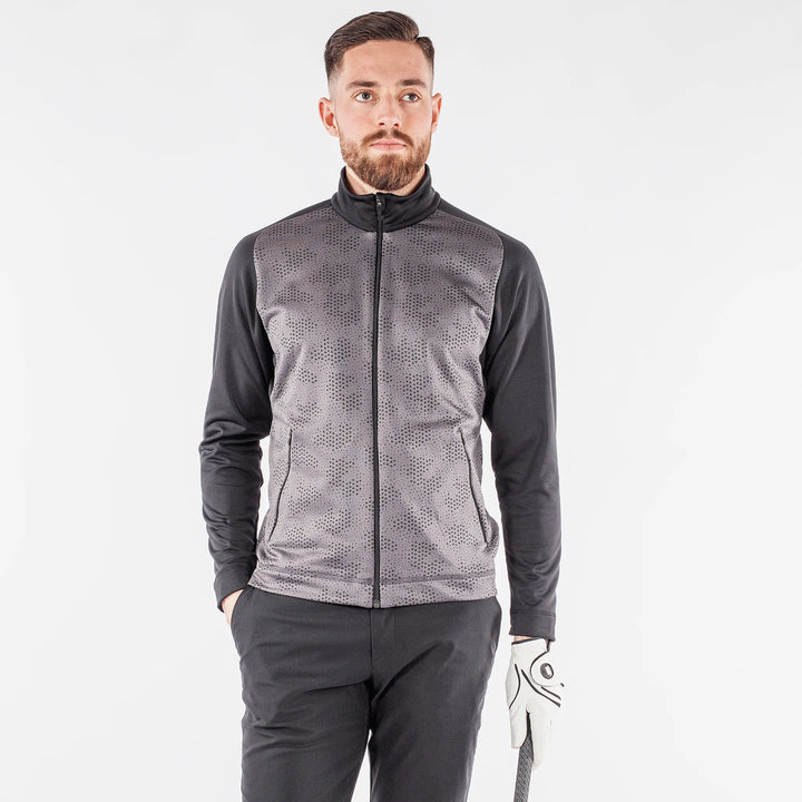 Dason is a Insulating golf mid layer for Men in the color Forged Iron(1)
