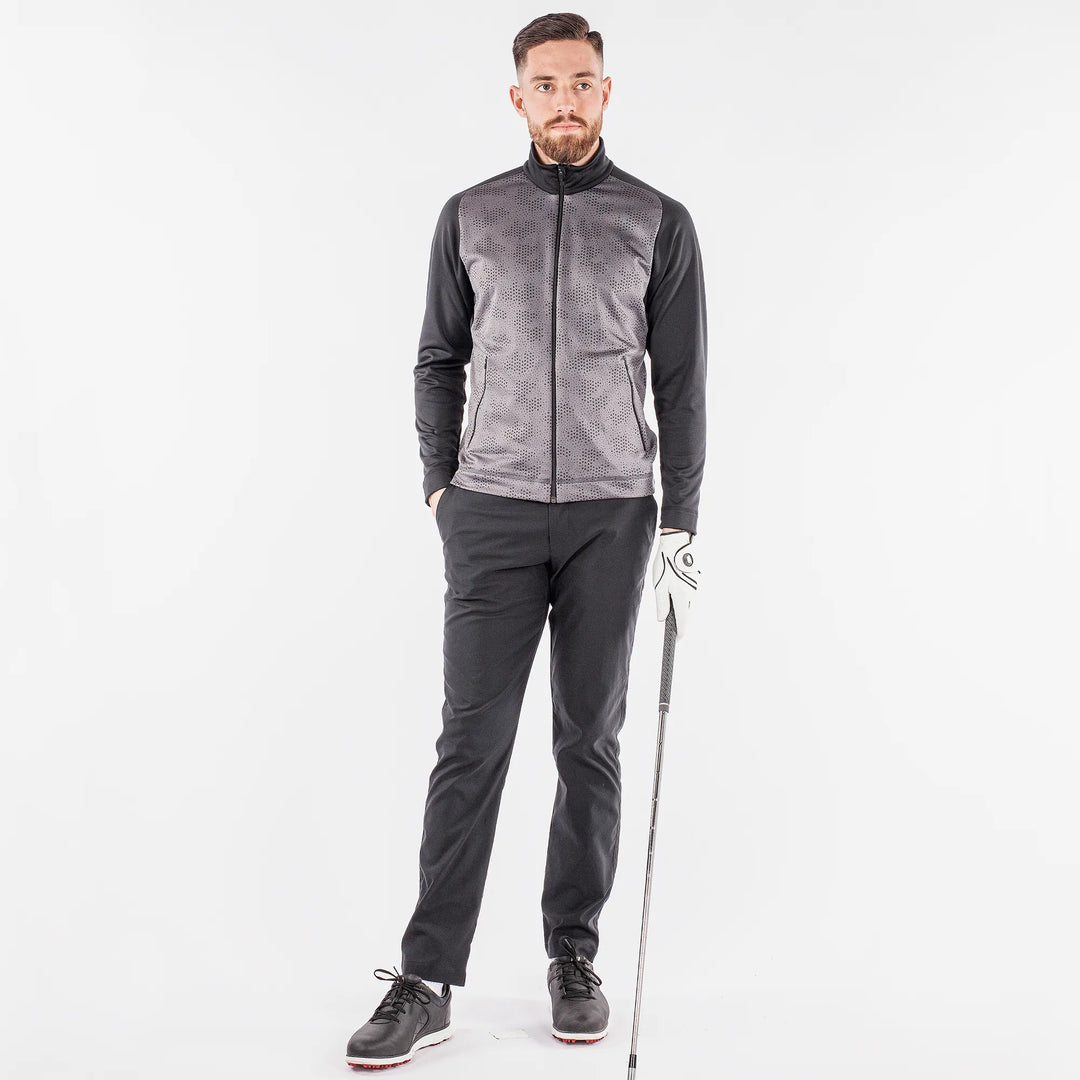 Dason is a Insulating golf mid layer for Men in the color Forged Iron(4)