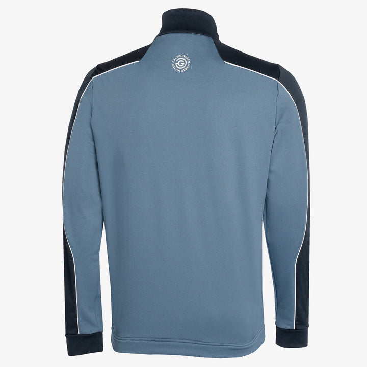 Dave is a Insulating golf mid layer for Men in the color Moonlight Blue/Navy(7)