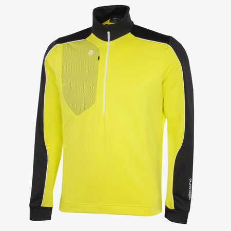 Dave Insulating golf mid layer Sunny Lime/Black – Galvin Green
