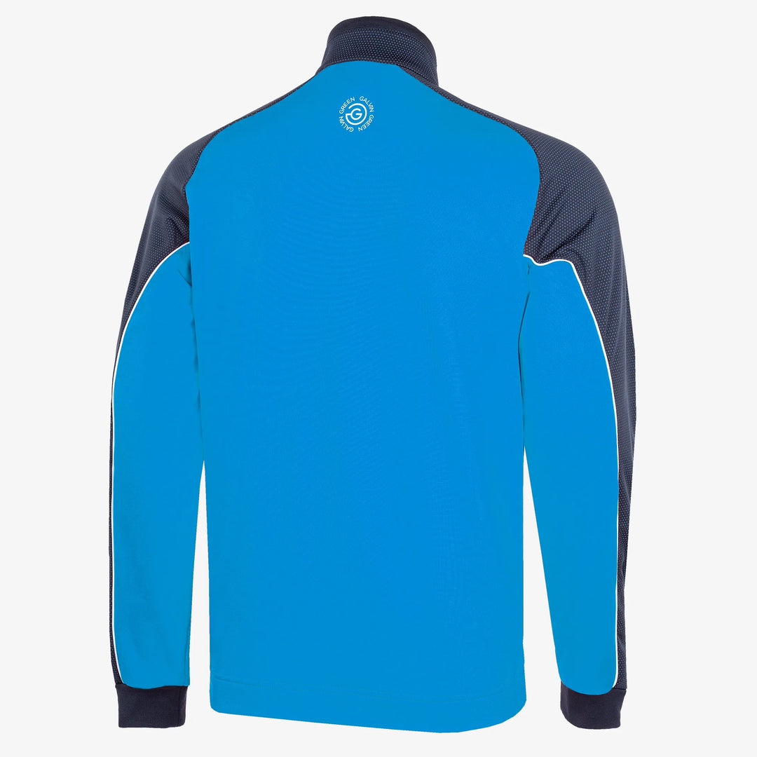 Daxton is a Insulating golf mid layer for Men in the color Blue/Navy/White(7)