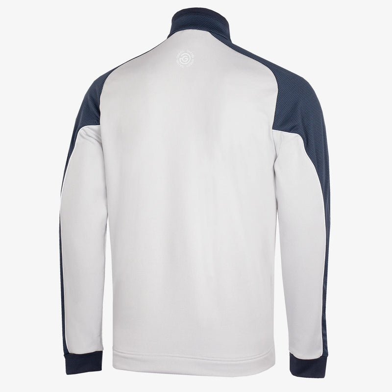 Daxton is a Insulating golf mid layer for Men in the color Navy/Cool Grey/White(7)