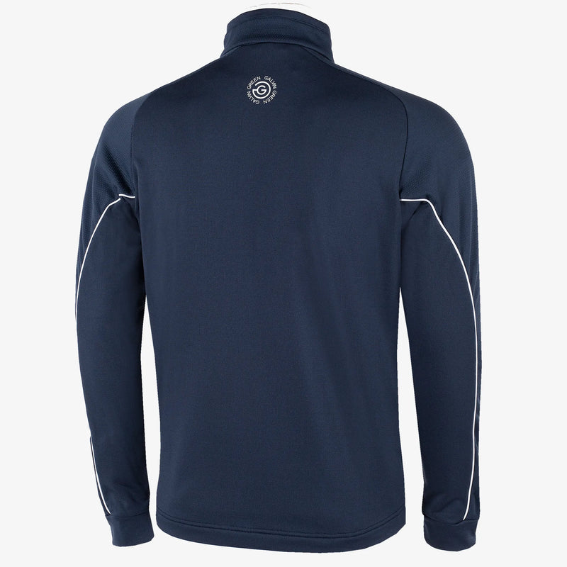 Daxton is a Insulating golf mid layer for Men in the color Navy/Ensign Blue/White(8)
