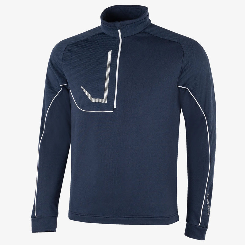 Daxton is a Insulating golf mid layer for Men in the color Navy/Ensign Blue/White(0)