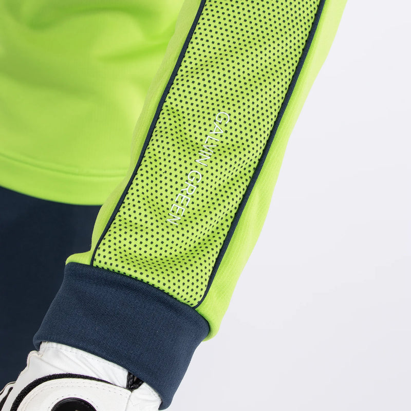 Daxton is a Insulating golf mid layer for Men in the color Green base(4)