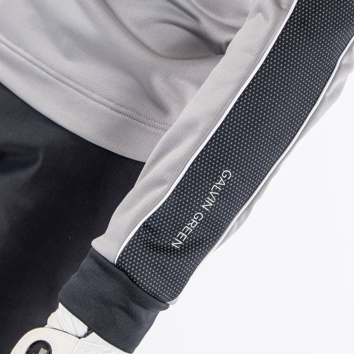 Daxton is a Insulating golf mid layer for Men in the color Fantastic Black(4)