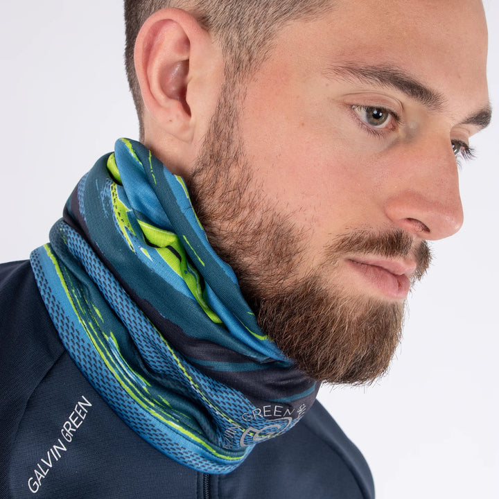 Dayton is a Insulating golf neck warmer in the color Navy(2)