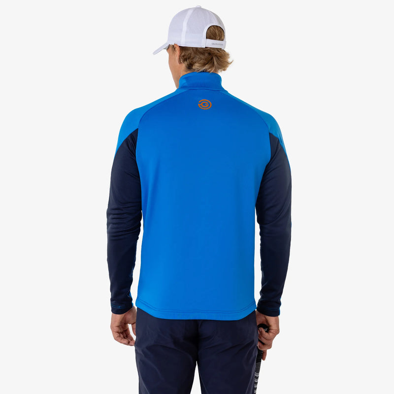 Dayton is a Limited Edition Insulating golf mid layer for Men in the color Blue/Navy(3)