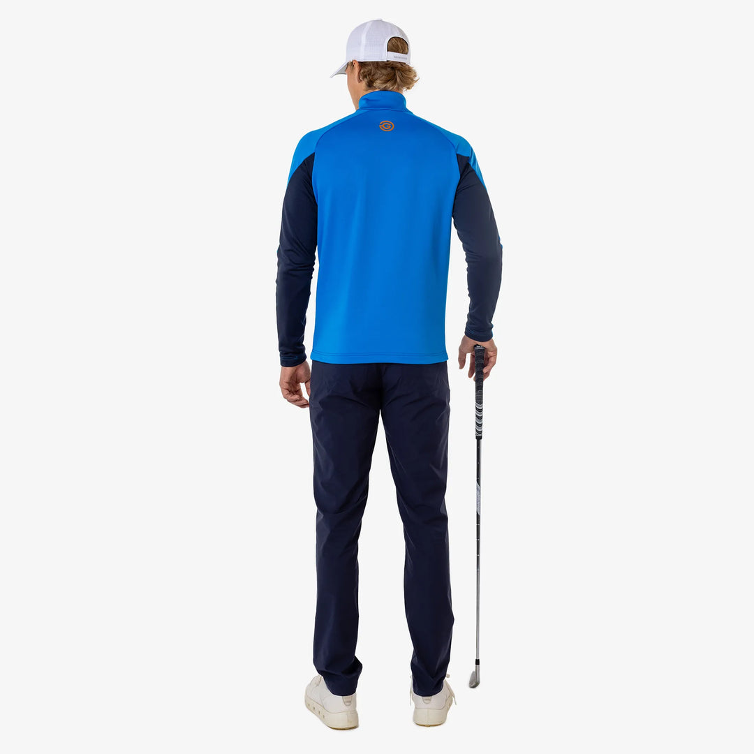 Dayton is a Limited Edition Insulating golf mid layer for Men in the color Blue/Navy(4)