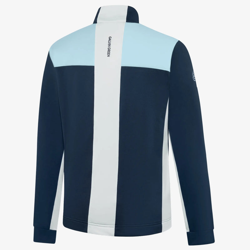 Dean is a Insulating golf mid layer for Men in the color Crystal Blue/Navy(6)
