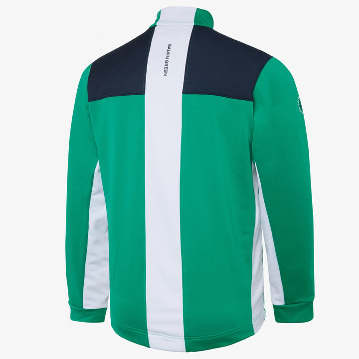 Dean is a Insulating golf mid layer for Men in the color Navy/Golf Green(6)