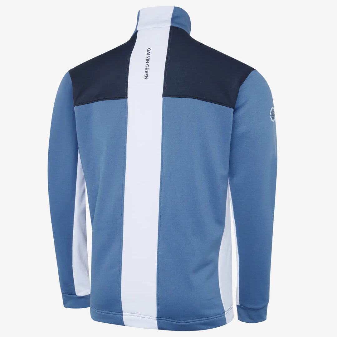 Dean is a Insulating golf mid layer for Men in the color Moonlight Blue/Navy(7)