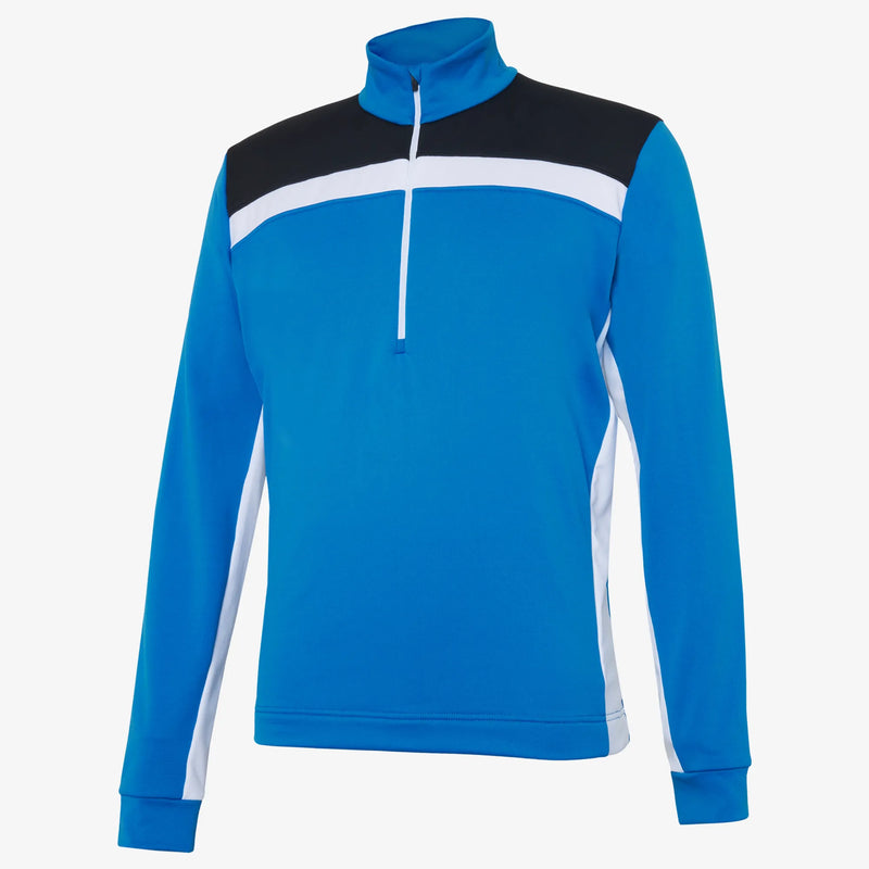Dean is a Insulating golf mid layer for Men in the color Royal Blue/Black(0)