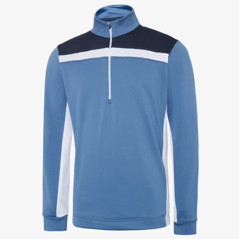 Dean is a Insulating golf mid layer for Men in the color Moonlight Blue/Navy(0)