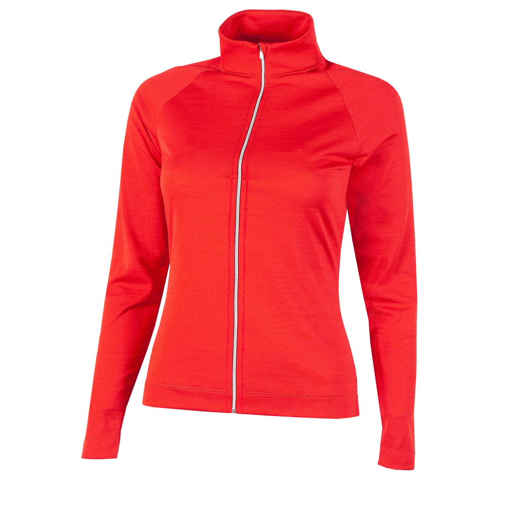 Debbie is a Insulating golf mid layer for Women in the color Red(0)