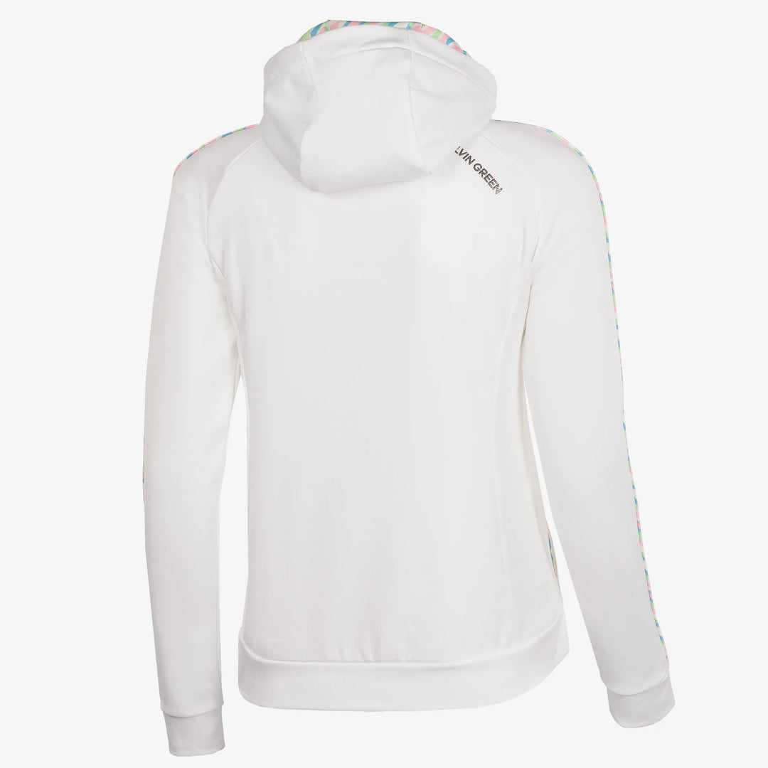 Debra is a Insulating golf sweatshirt for Women in the color White/Multicolor(8)