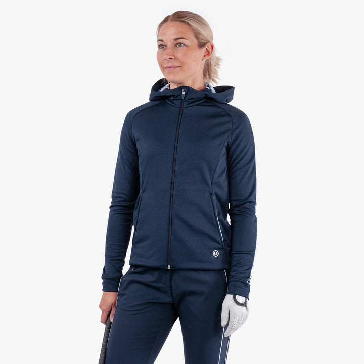 Debra is a Insulating golf sweatshirt for Women in the color Navy/Blue(1)