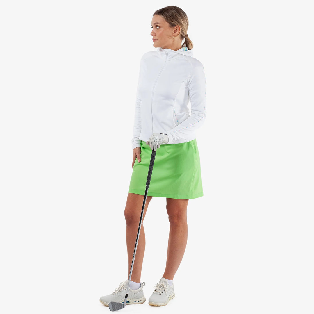 Debra is a Insulating golf sweatshirt for Women in the color White/Multicolor(2)