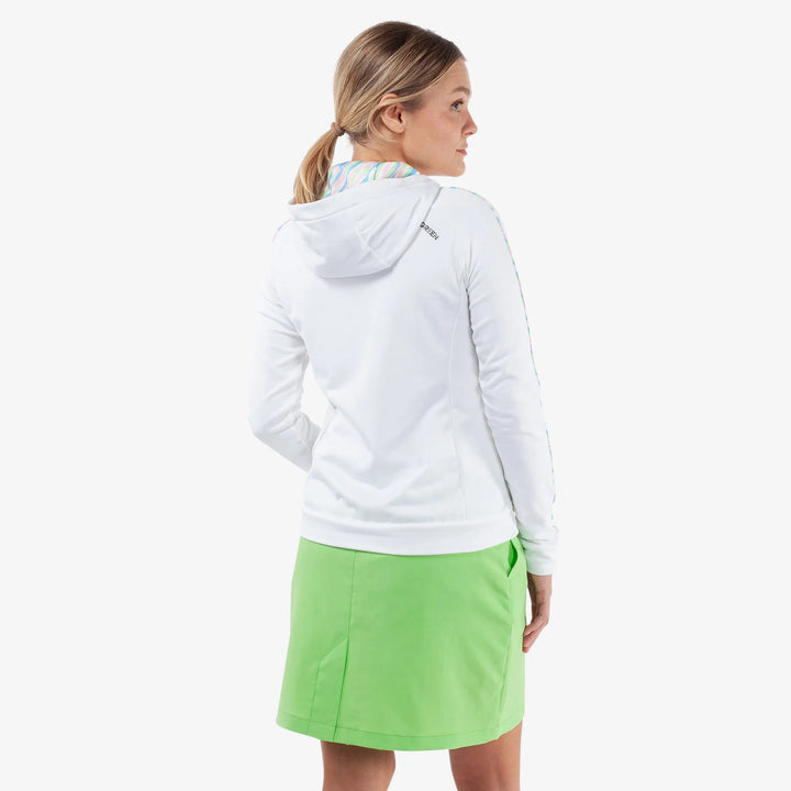 Debra is a Insulating golf sweatshirt for Women in the color White/Multicolor(5)