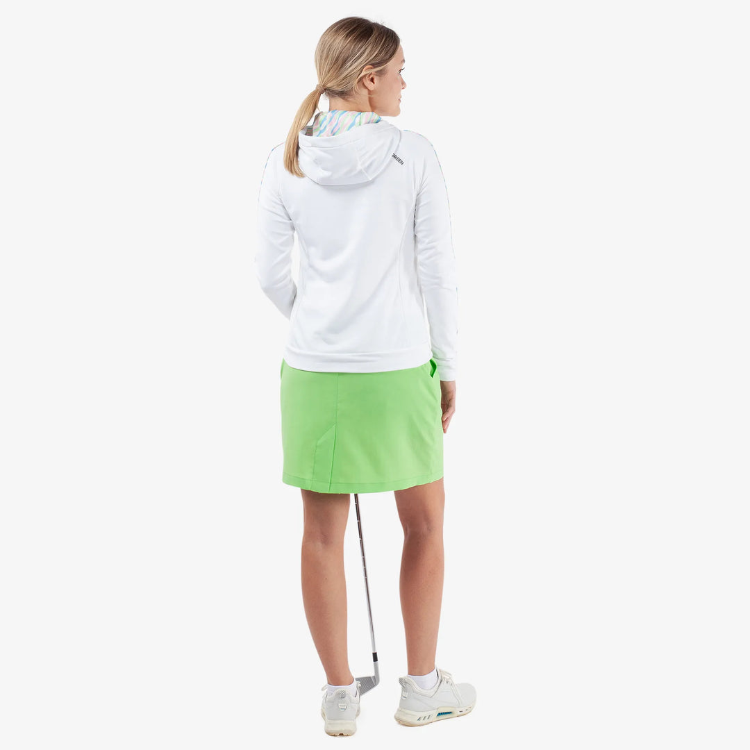 Debra is a Insulating golf sweatshirt for Women in the color White/Multicolor(7)