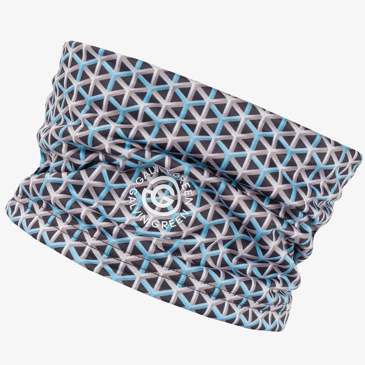 Delta is a Insulating golf neck warmer in the color Aqua/Navy(0)