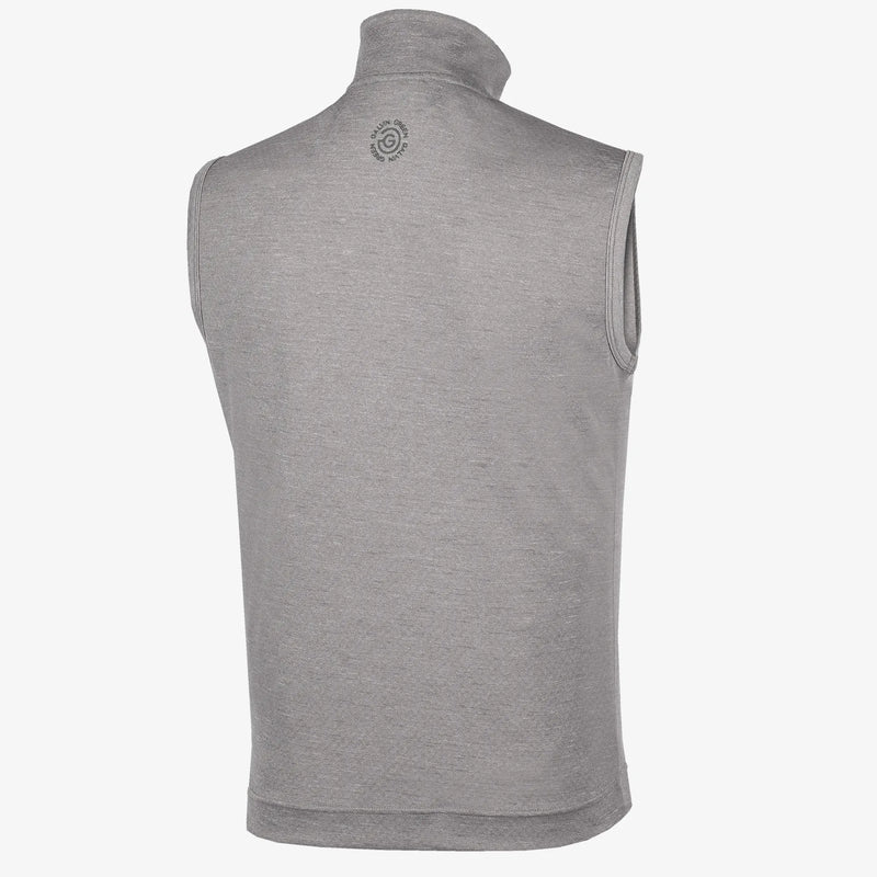 Del is a Insulating golf vest for Men in the color Grey melange(7)