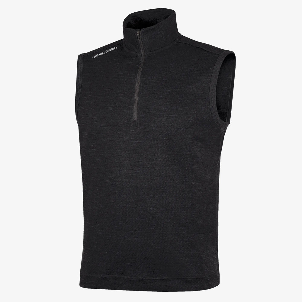 Del is a Insulating golf vest for Men in the color Black(0)