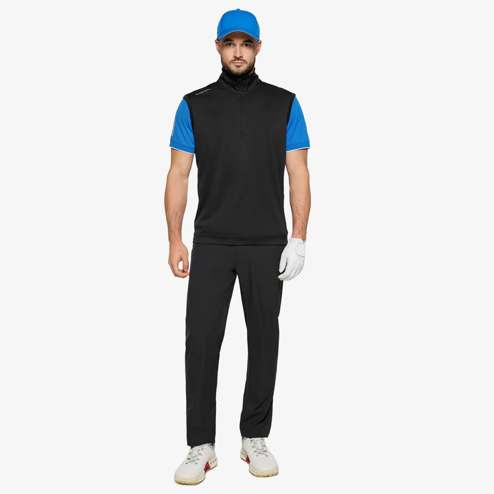 Del is a Insulating golf vest for Men in the color Black(3)