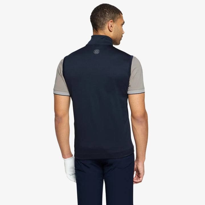 Del is a Insulating golf vest for Men in the color Navy(4)