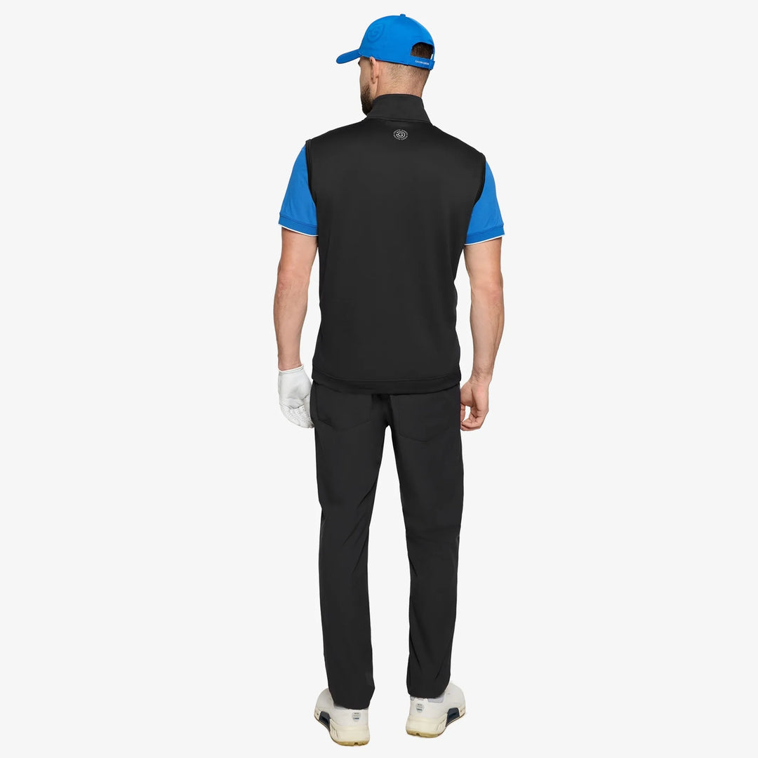 Del is a Insulating golf vest for Men in the color Black(4)