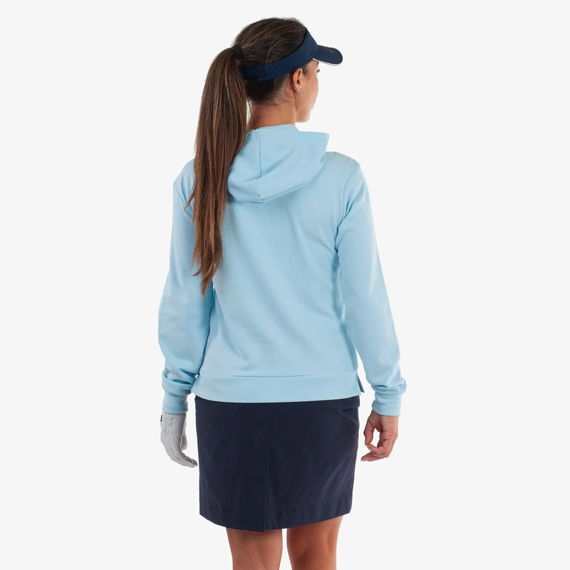 Denise is a Insulating golf sweatshirt for Women in the color Crystal Blue(4)