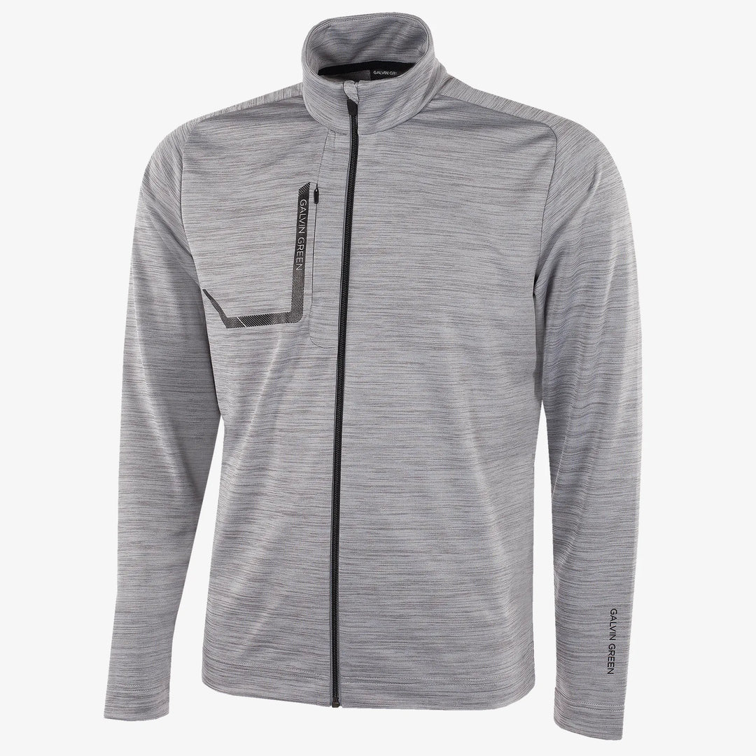 Dennis is a Insulating golf mid layer for Men in the color Cool Grey(0)