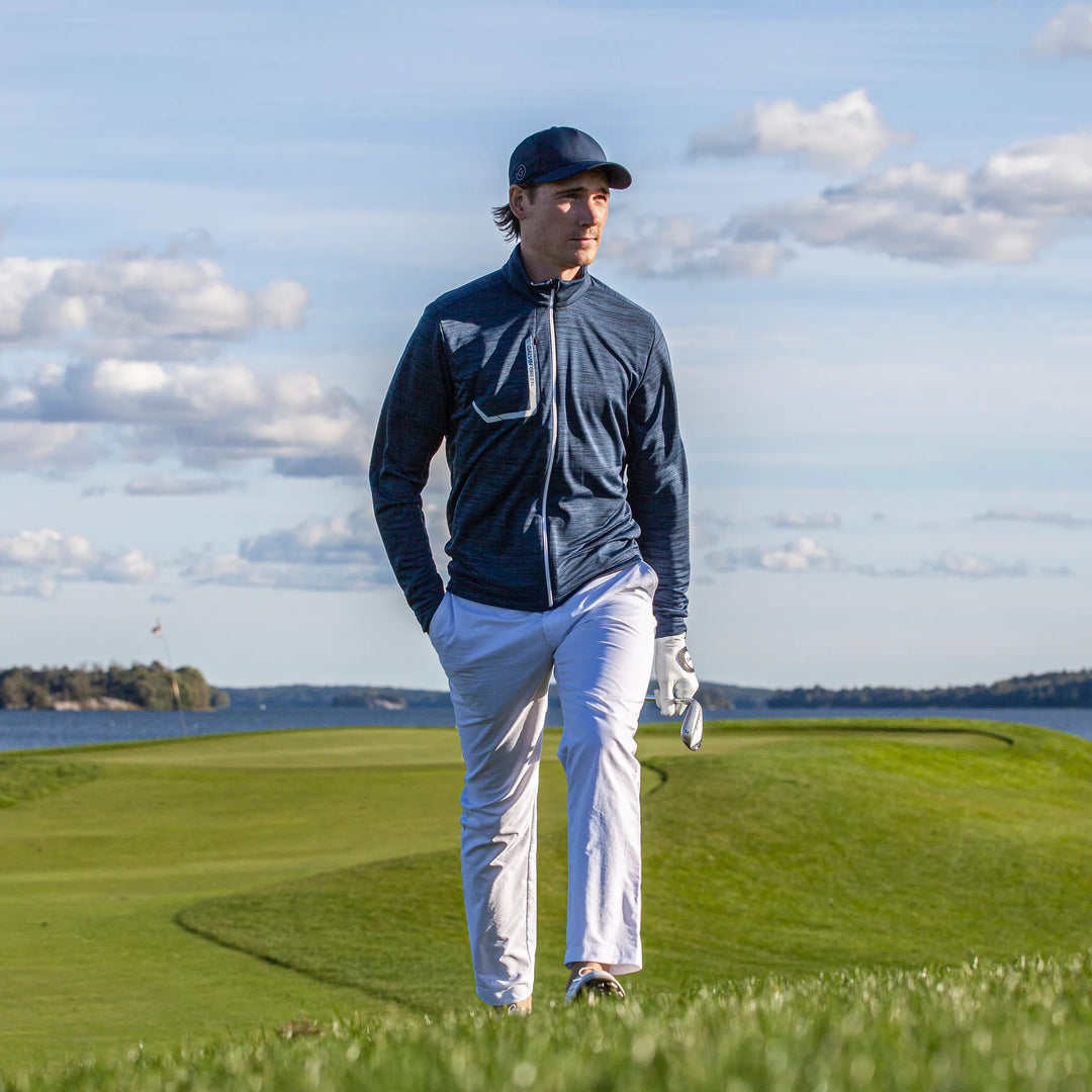 Dennis is a Insulating golf mid layer for Men in the color Navy(8)