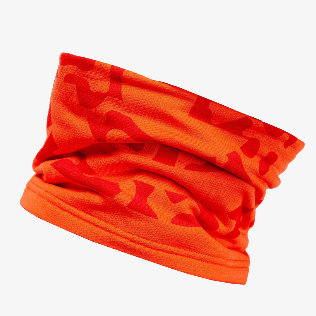 Derek is a Insulatin neck warmer in the color Orange(4)