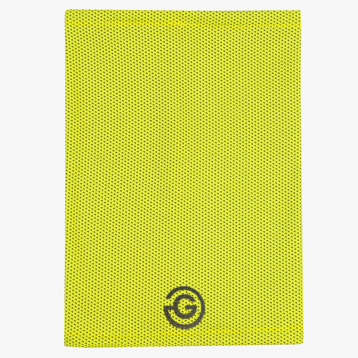 Derek is a Insulatin neck warmer in the color Sunny Lime(4)