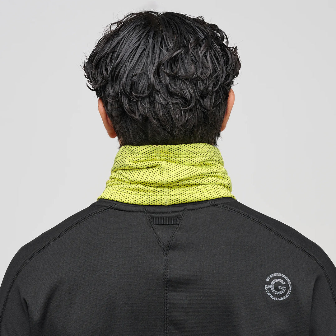 Derek is a Insulatin neck warmer in the color Sunny Lime(3)